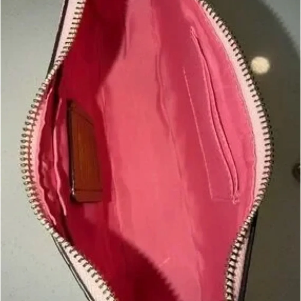 COACH Pink Signature Canvas Bag. - Picture 7 of 8